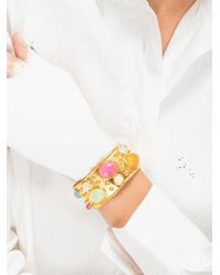 Sylvia Toledano - Ruby And Onyx Cuff Bracelet - Lyst