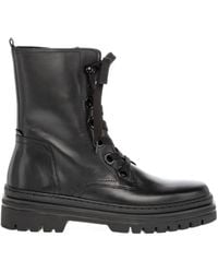 Gabor - Lace-Up Combat Boots - Lyst