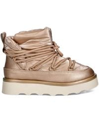 Blauer - Dolye 01 Quilted Lace-Up Ankle Boots - Lyst