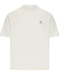 Stone Island - Cotton Ss T-Shirt - Lyst