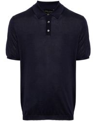 Roberto Collina - Fine-knit Polo Shirt - Lyst