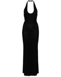 AYA MUSE - Gebreide Maxi-Jurk - Lyst