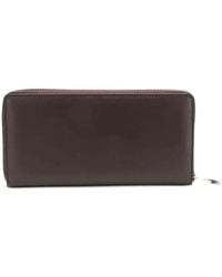 Comme des Garçons - Zip-Around Leather Wallet - Lyst