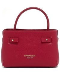 Emporio Armani - Top-Handle Satchel - Lyst