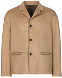 Dolce & Gabbana - Single-breasted Cashmere Jacket - Lyst