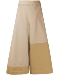 Loewe Расклешенные Кюлоты - Естественный