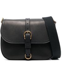 Golden Goose - Sally Bag Medium Smooth Calfskin Leather Fabric Shoulder Strap Bags - Lyst