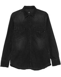 AG Jeans - Frayed-Hem Denim Shirt - Lyst
