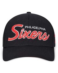 Mitchell & Ness - Team Script 2.0 Snapback Cap - Lyst