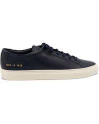 Common Projects - Leather Lace-Up Sneakers - Lyst