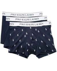 Polo Ralph Lauren - | Boxer confezione da 3 | male | BLU | XL - Lyst