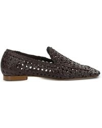Toni Pons - Woven Leather Loafers - Lyst