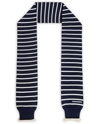 DSquared² - Sciarpa A Righe - Lyst