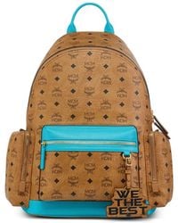 MCM - X We The Best Stark Mittelgroßer Rucksack Mit Visetos-Print - Lyst