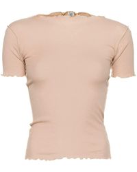 Baserange - Vein Organic-cotton T-shirt - Lyst