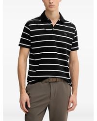 Paul & Shark - Striped Logo Polo Shirt - Lyst