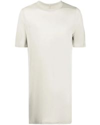 Rick Owens - Crew Neck Long-Length T-Shirt - Lyst
