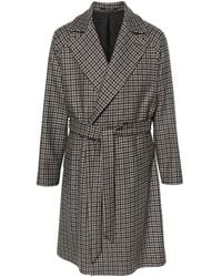 Tagliatore - Jas Met Pied-De-Poule Print - Lyst