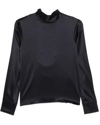 Maje - Blouse À Détail Noué Au Dos - Lyst