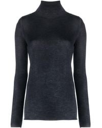 Avant Toi - Fine-knit Roll Neck Sweater - Lyst