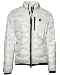 Blauer - Plumífero Con Cremallera - Lyst