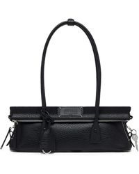 Maison Margiela - 5Ac Logo-Patch Leather Shoulder Bag - Lyst
