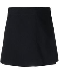 Chloé - Layered Cotton Miniskirt - Lyst