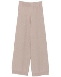 Fabiana Filippi - Pantalon En Maille À Sequins - Lyst