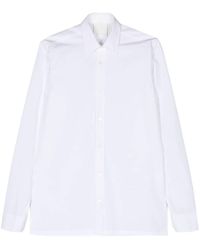 Givenchy - Katoenen Overhemd Met Geborduurd Logo - Lyst