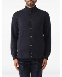 FILIPPO DE LAURENTIIS - High-Neck Button-Up Cardigan - Lyst