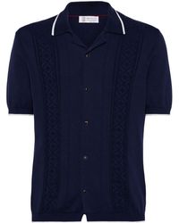 Brunello Cucinelli - Katoenen Overhemd - Lyst