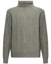 Bogner - Eros Cable-Knit Turtleneck Sweater - Lyst