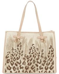 Gianni Chiarini - Marcella Animal-Print Shoulder Bag - Lyst