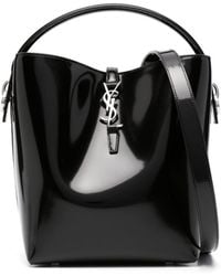 Saint Laurent - Le 37 Patent Leather Crossbody Bag - Lyst