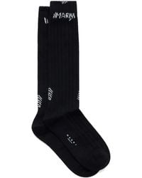 Marni - Socken Mit Logo-Stickerei - Lyst