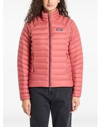 Patagonia - Quilted-Design Logo-Patch Jacket - Lyst