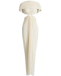 Alberta Ferretti - Cut-Out Maxi Dress - Lyst