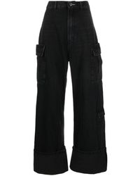 3x1 - High-waisted Cargo Trousers - Lyst