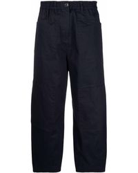 PS by Paul Smith - Cropped-Hose mit weitem Bein - Lyst