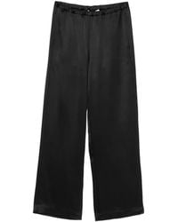 Rohe - Relaxed-Fit Satin Trousers - Lyst