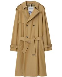 Burberry - Trench à coupe longue - Lyst