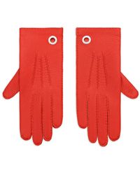 Ami Paris - Leren Handschoenen Met Textuur - Lyst