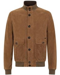 Moorer - Carlos-Urp Bomber Jacket - Lyst