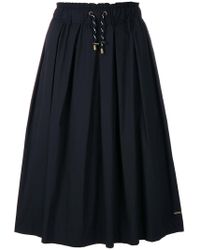 Woolrich Jupe évasée à taille haute - Noir