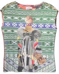 The Artistylist - Graphic-Print Geometric-Pattern Vest - Lyst