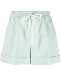 Twin Set - Pantalones cortos con pinzas - Lyst