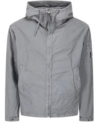 C.P. Company - Veste Micro-Reps À Capuche Et Détail Verres De Lunettes Signature - Lyst
