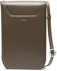 Lemaire - Calepin Leather Crossbody Bag - Lyst