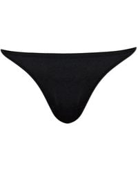DIESEL - Adrienne-Utlt Logo-Plaque Thong - Lyst