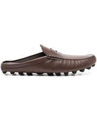 Tod's - Gommino Leather Penny Mules - Lyst